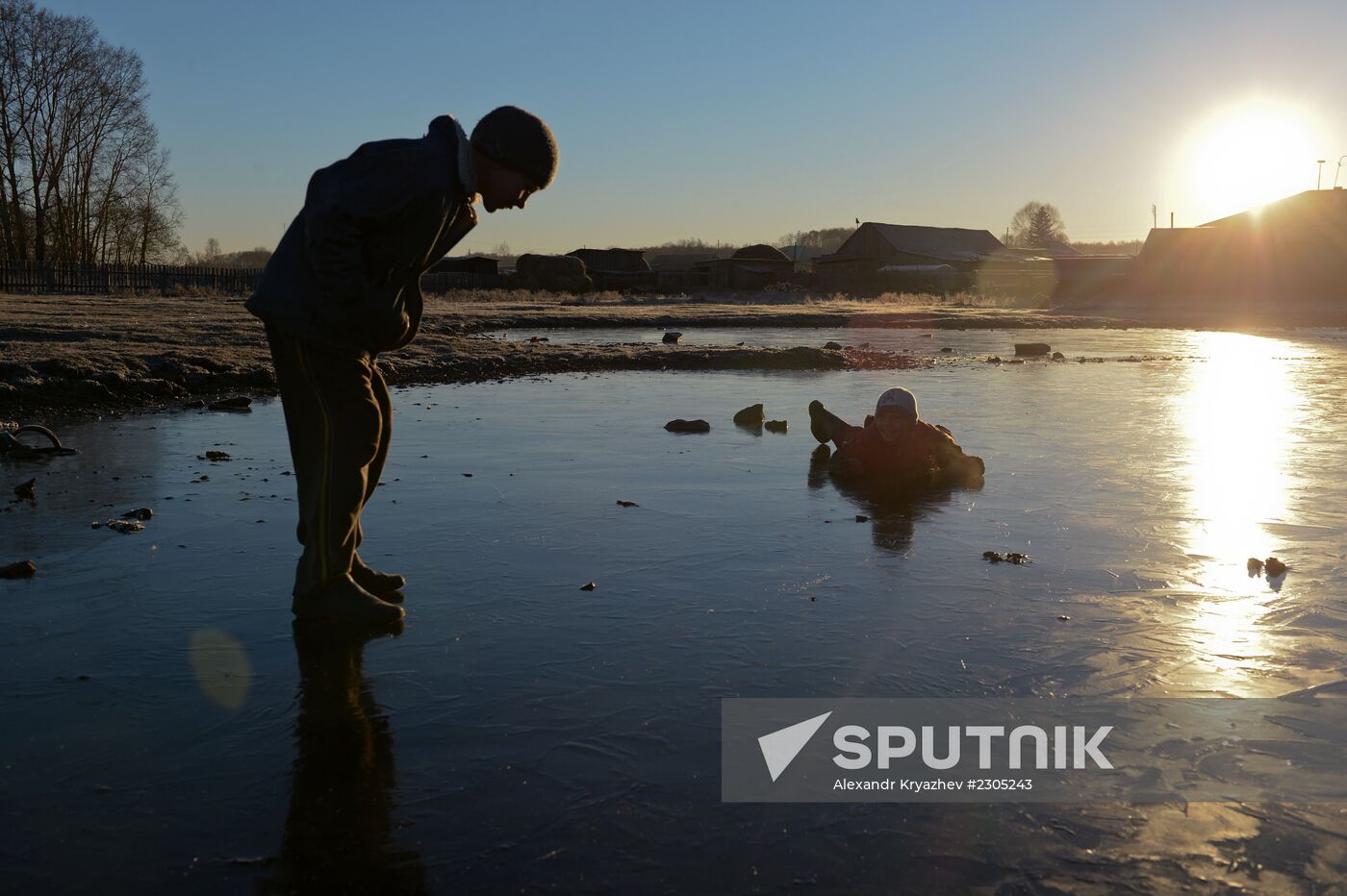 Living in Novosibirsk Region villages