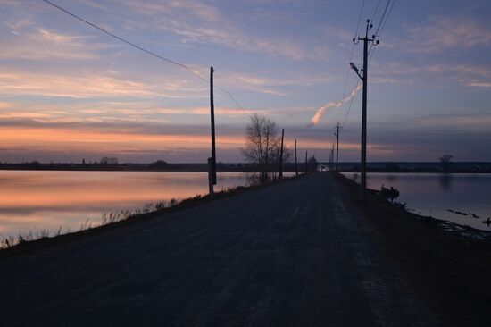 Living in Novosibirsk Region villages