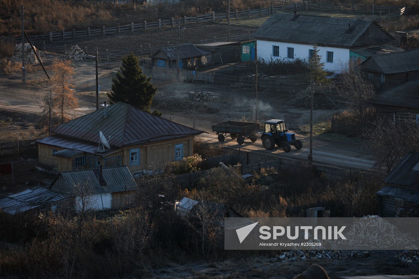 Living in Novosibirsk Region villages