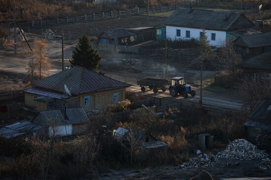 Living in Novosibirsk Region villages