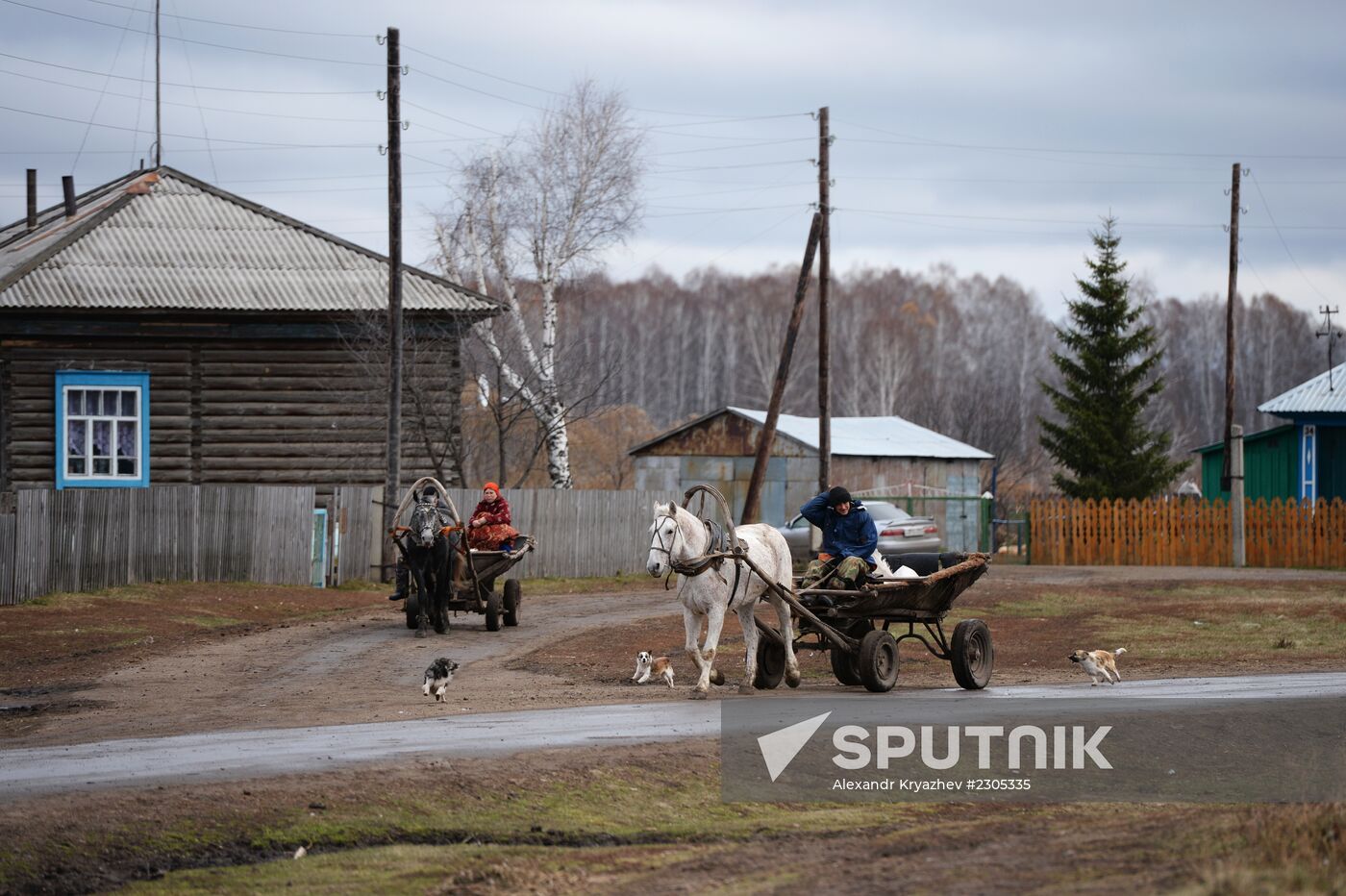 Living in Novosibirsk Region villages