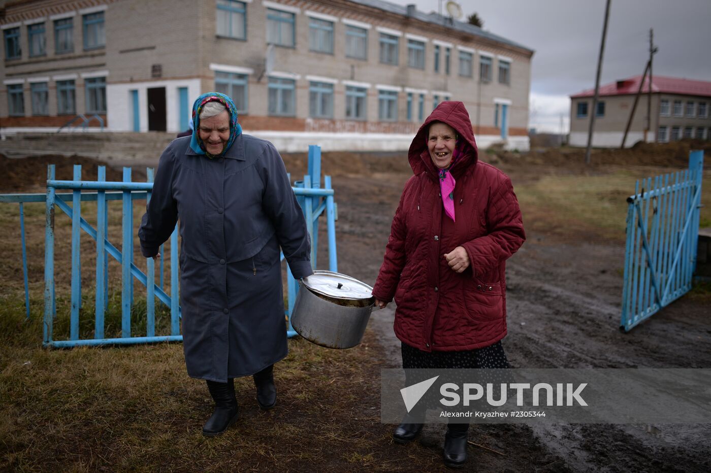 Living in Novosibirsk Region villages