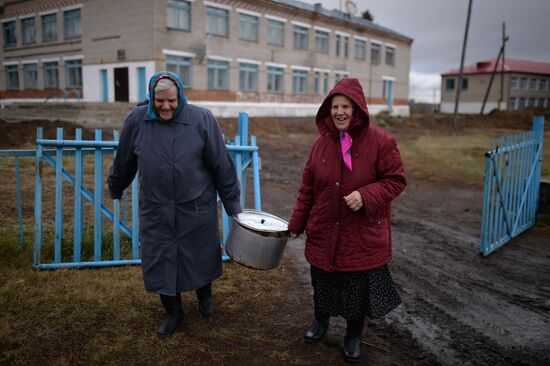 Living in Novosibirsk Region villages