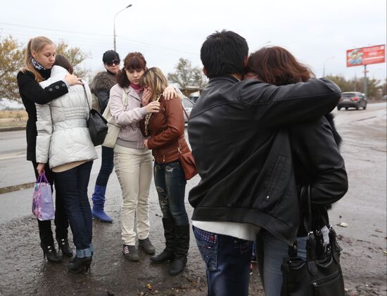 Mourning for those killed in terrorist attack in Volgograd