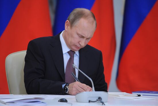 Vladimir Putin visits Volga Federal District