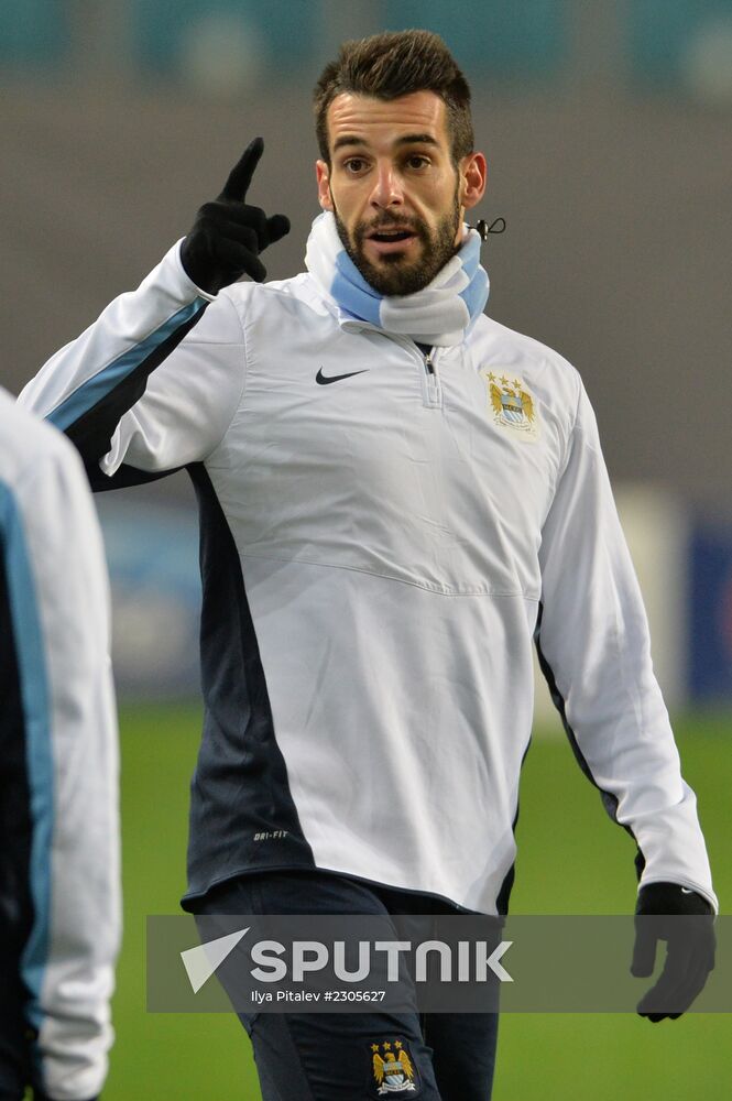 FC Manchester City holds training session