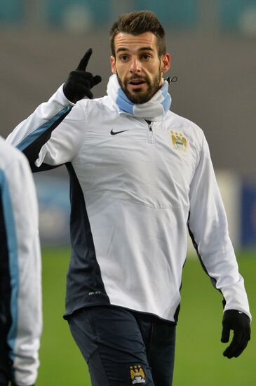 FC Manchester City holds training session