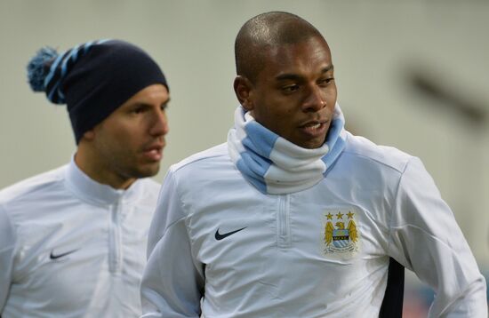 FC Manchester City holds training session