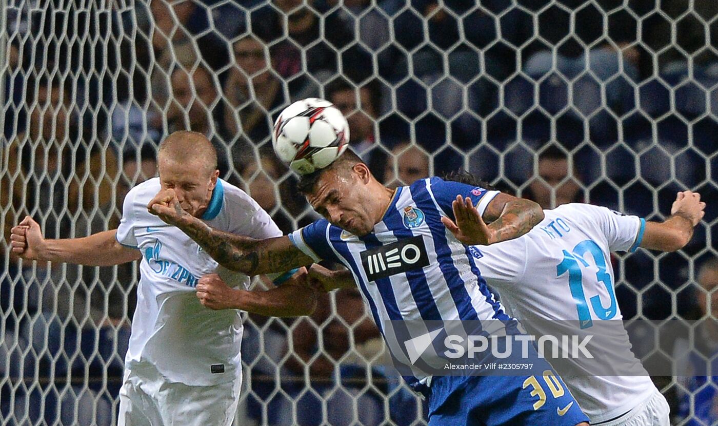 Football. UEFA Champions League. Porto vs. Zenit