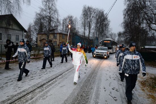 Olympic Torch Relay. Karelia
