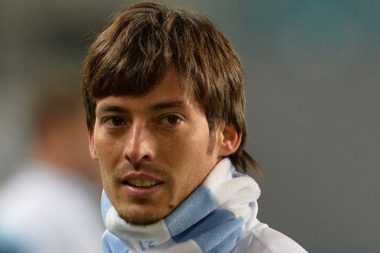 FC Manchester City player David Silva