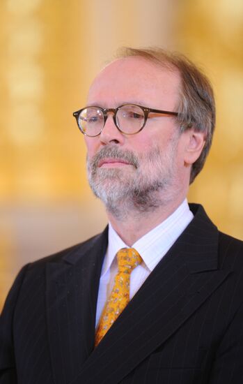 Ceremony of presenting credentials to Russian President Vladimir Putin at the Grand Kremlin Palace