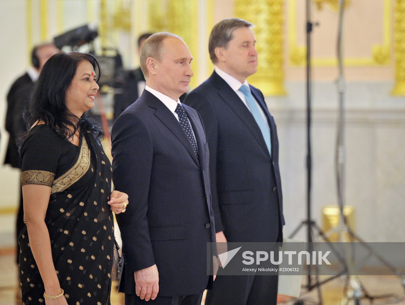 Ceremony of presenting credentials to Russian President Vladimir Putin at the Grand Kremlin Palace