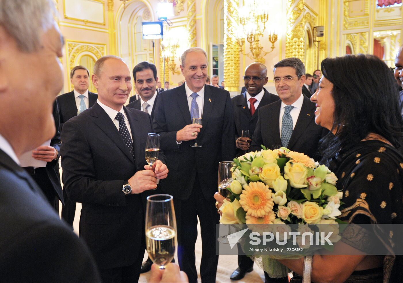 Ceremony of presenting credentials to Russian President Vladimir Putin at the Grand Kremlin Palace