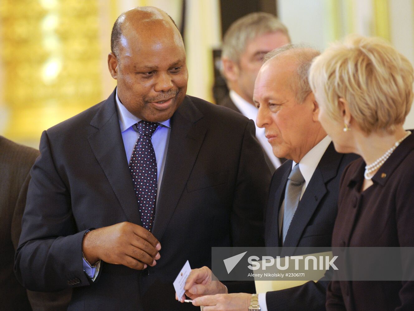 Ceremony of presenting credentials to Russian President Vladimir Putin at the Grand Kremlin Palace