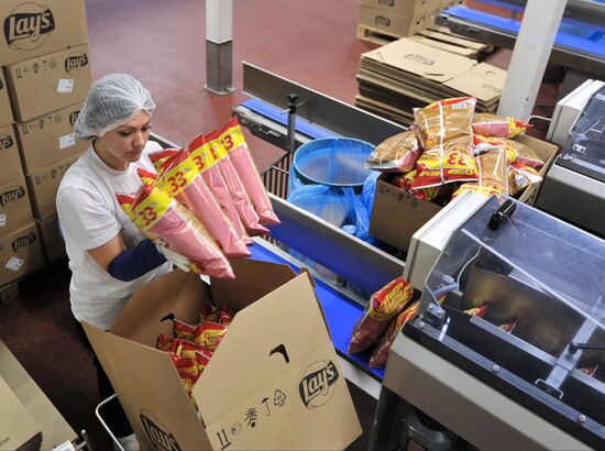 PepsiCo launches second potato chips production line in Rostov Region