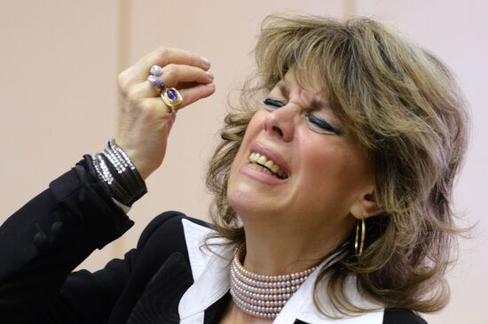 Master-class by Lyubov Kazarnovskaya in Gifted Children-2013 project