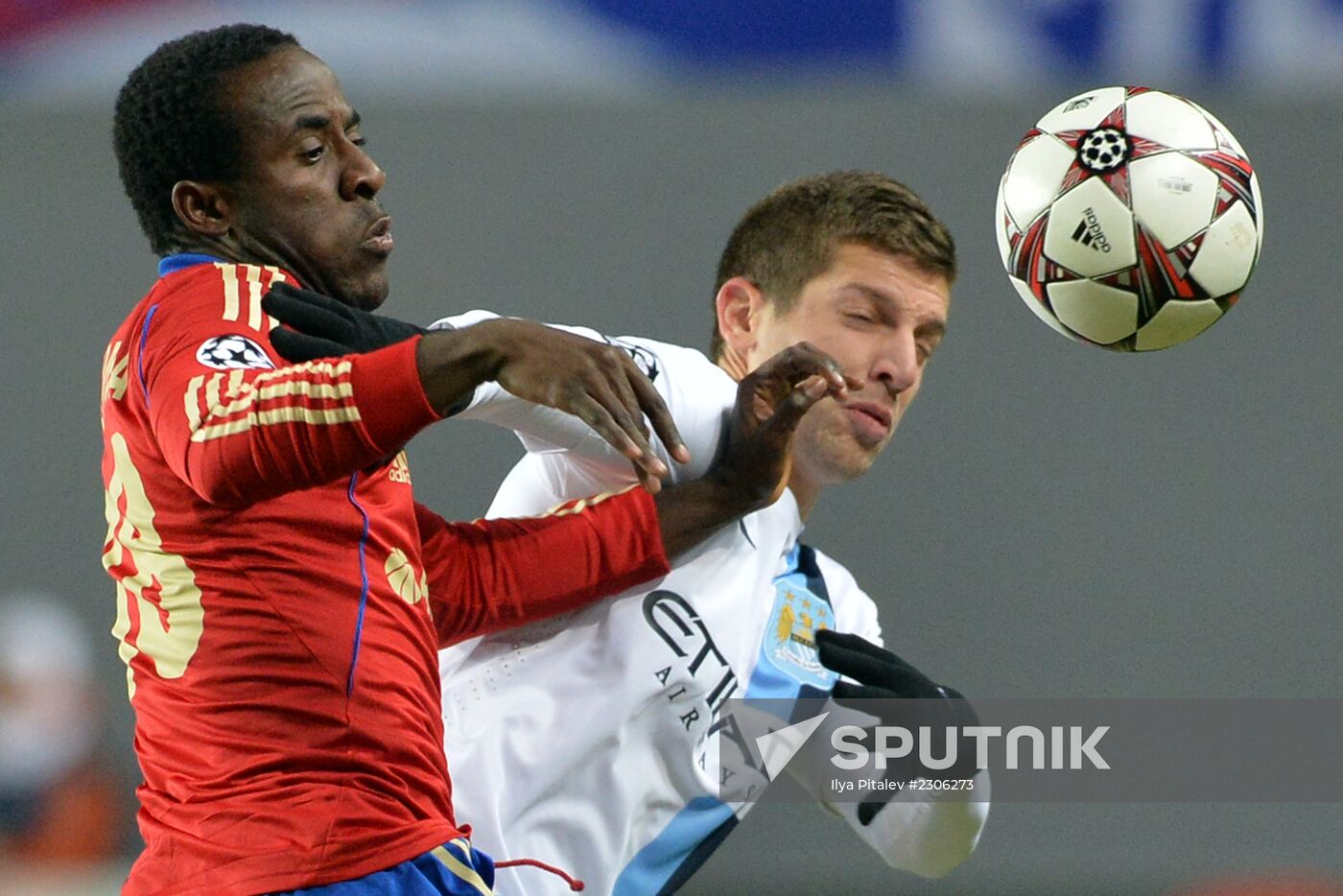 2013–14 UEFA Champions League. CSKA Moscow vs. Manchester City