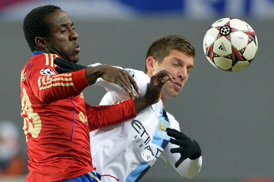 2013–14 UEFA Champions League. CSKA Moscow vs. Manchester City