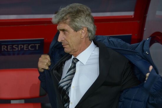 2013–14 UEFA Champions League. CSKA Moscow vs. Manchester City