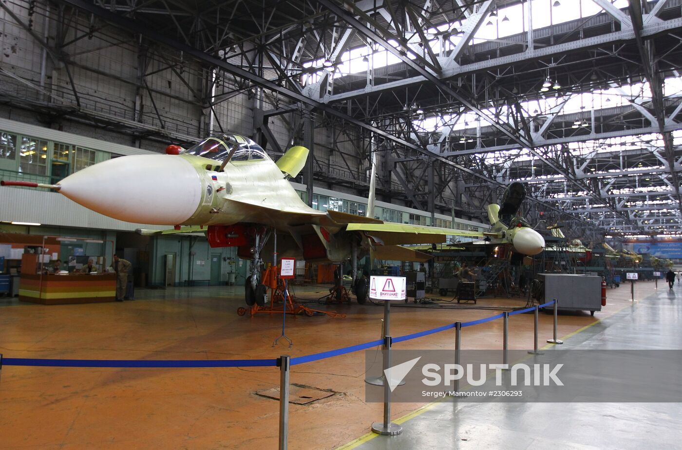 Dmitry Rogozin visit Irkutsk aviation plant