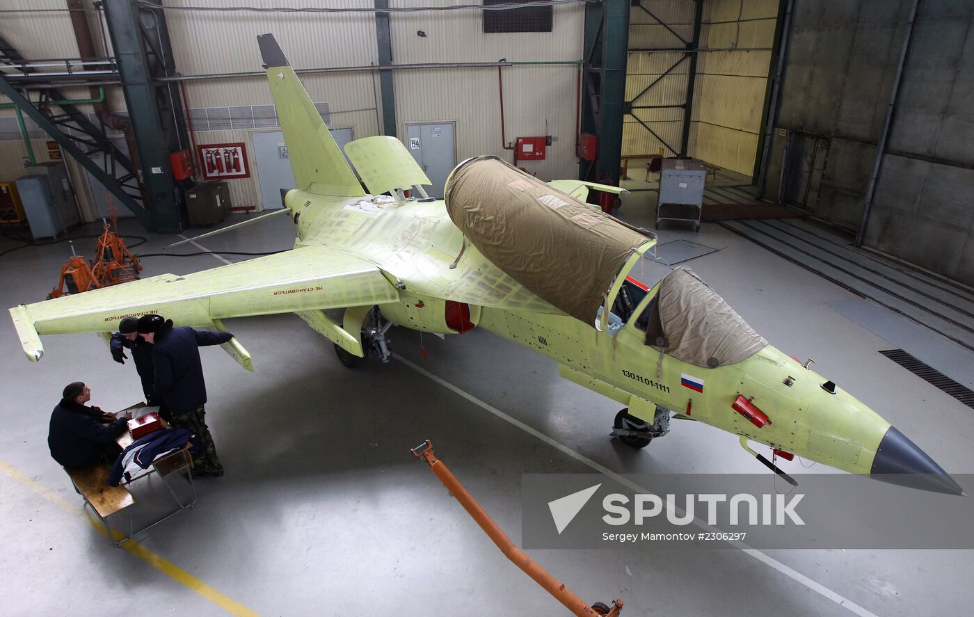 Dmitry Rogozin visit Irkutsk aviation plant