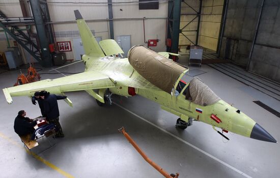 Dmitry Rogozin visit Irkutsk aviation plant