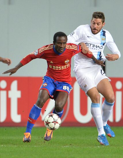 2013–14 UEFA Champions League. CSKA Moscow vs. Manchester City