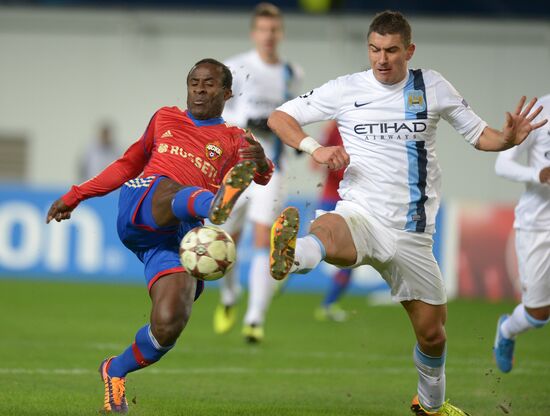 2013–14 UEFA Champions League. CSKA Moscow vs. Manchester City