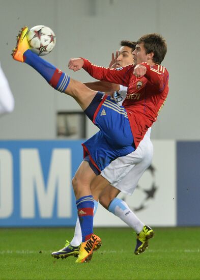 2013–14 UEFA Champions League. CSKA Moscow vs. Manchester City