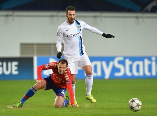 2013–14 UEFA Champions League. CSKA Moscow vs. Manchester City