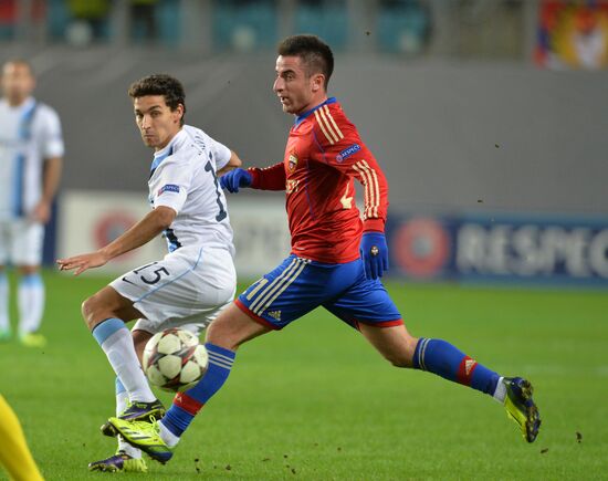 2013–14 UEFA Champions League. CSKA Moscow vs. Manchester City
