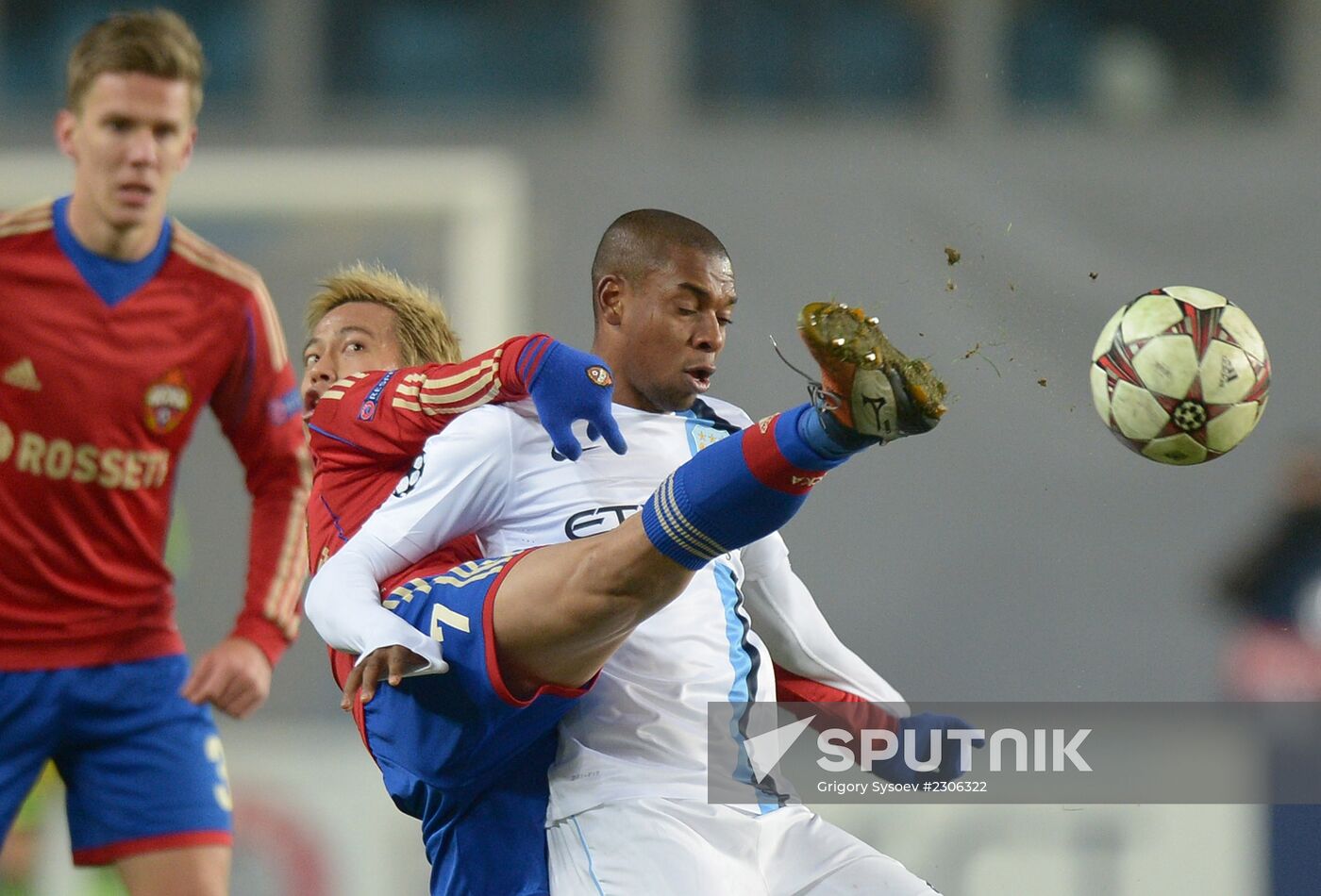 2013–14 UEFA Champions League. CSKA Moscow vs. Manchester City