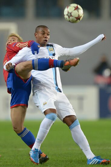 2013–14 UEFA Champions League. CSKA Moscow vs. Manchester City