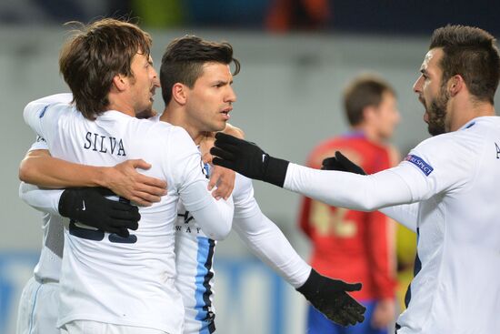 2013–14 UEFA Champions League. CSKA Moscow vs. Manchester City