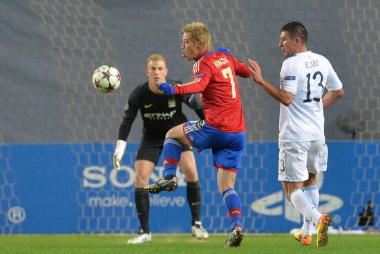 2013–14 UEFA Champions League. CSKA Moscow vs. Manchester City