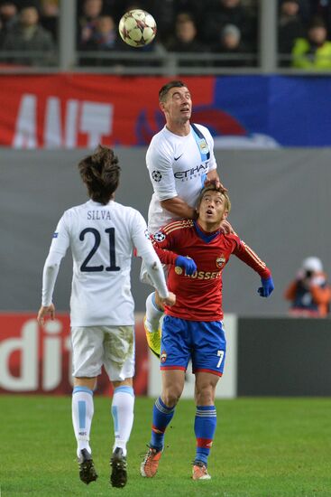 2013–14 UEFA Champions League. CSKA Moscow vs. Manchester City