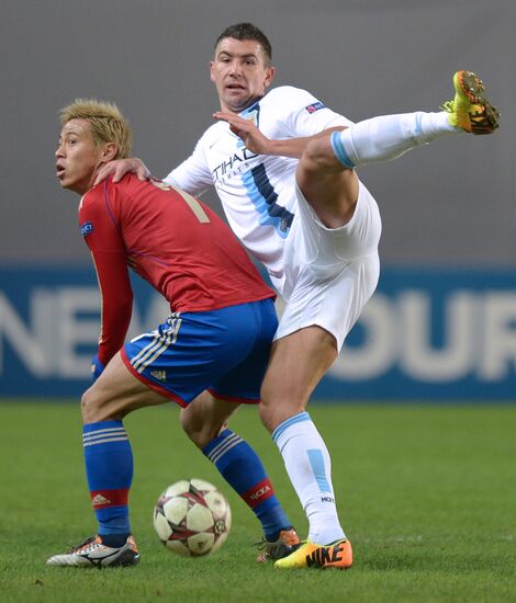 2013–14 UEFA Champions League. CSKA Moscow vs. Manchester City