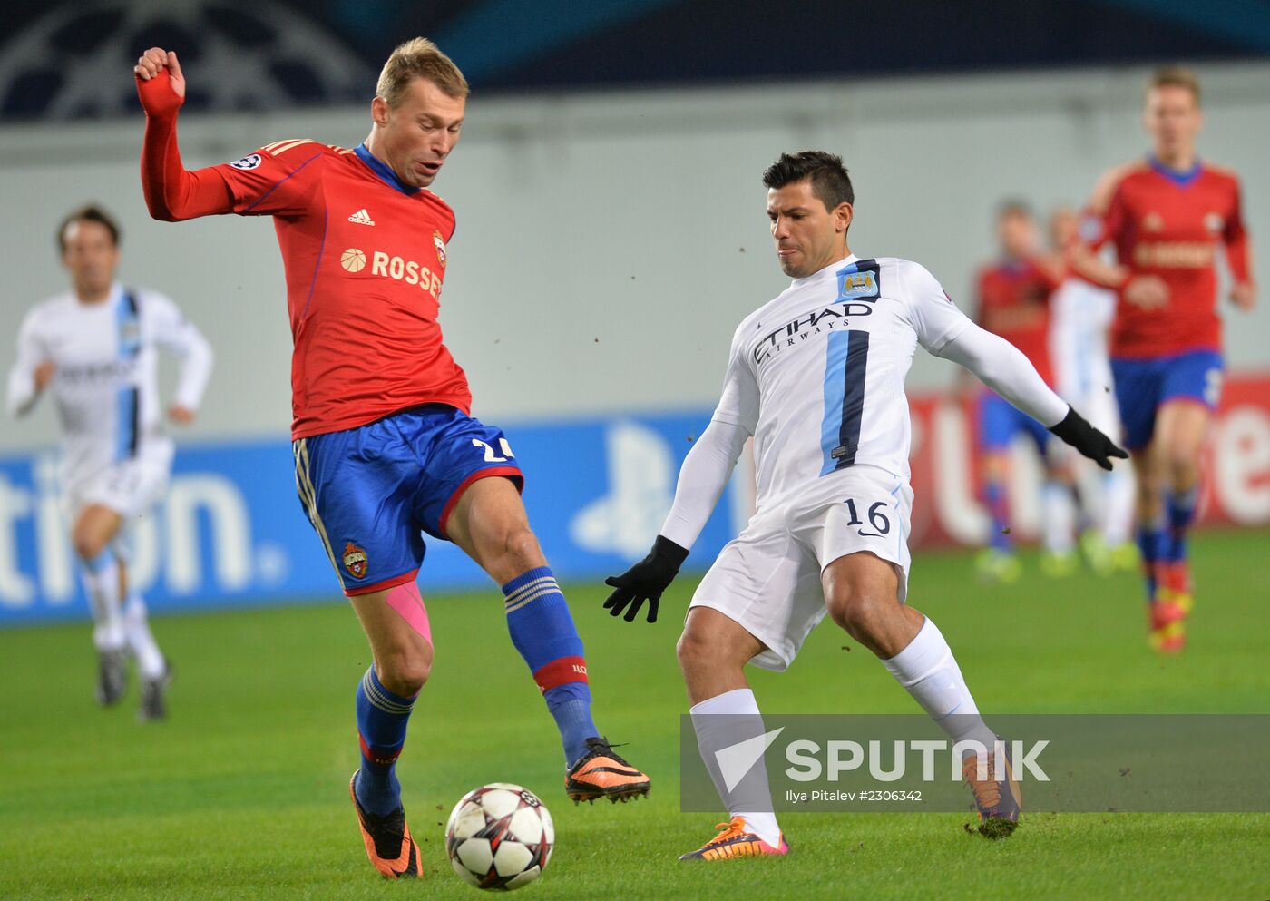 2013–14 UEFA Champions League. CSKA Moscow vs. Manchester City