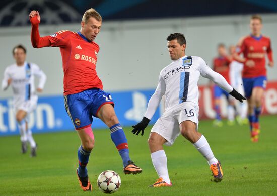 2013–14 UEFA Champions League. CSKA Moscow vs. Manchester City