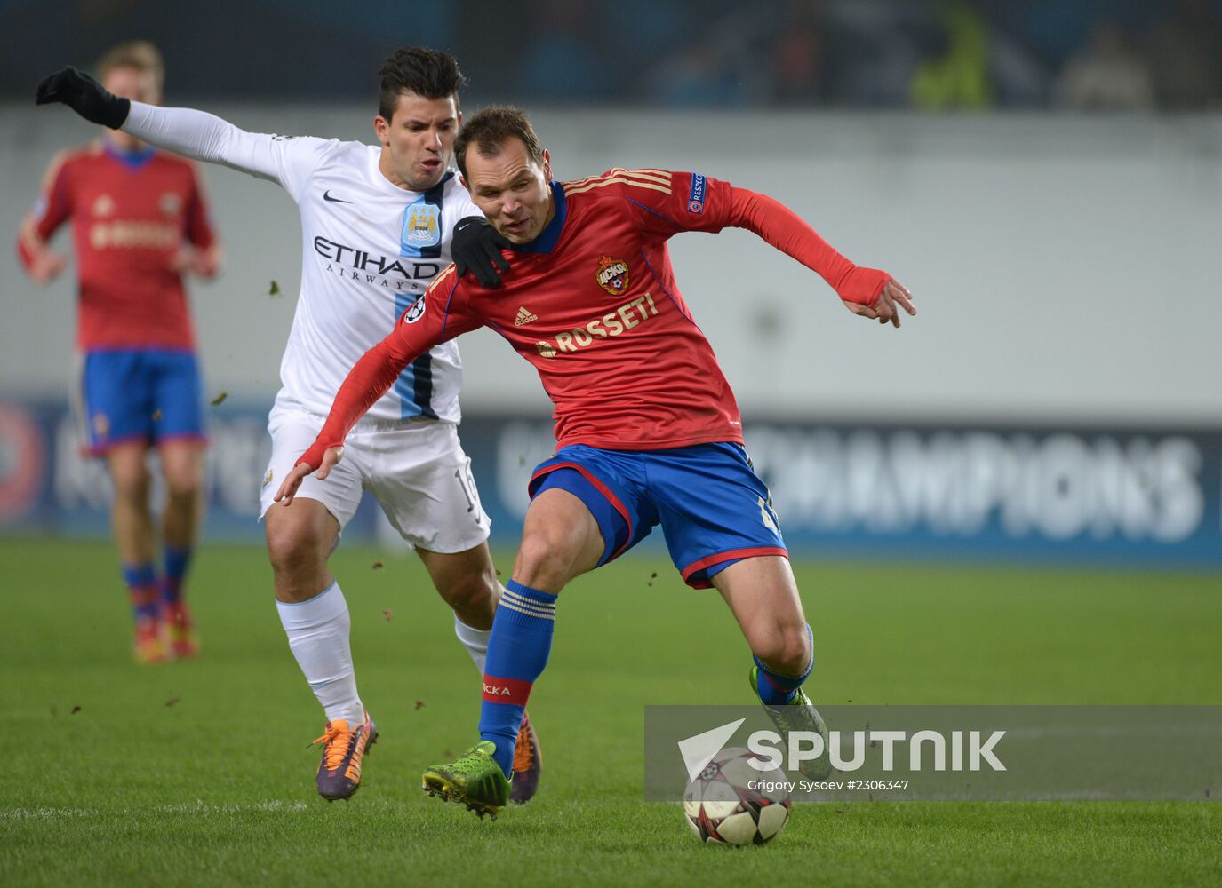 2013–14 UEFA Champions League. CSKA Moscow vs. Manchester City