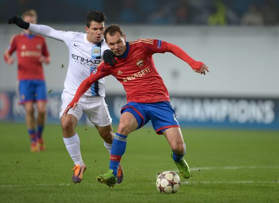 2013–14 UEFA Champions League. CSKA Moscow vs. Manchester City