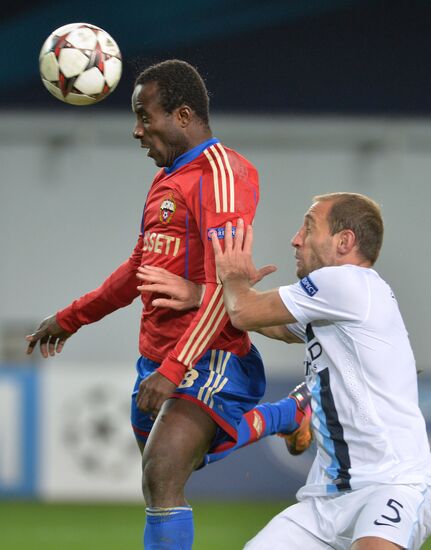 2013–14 UEFA Champions League. CSKA Moscow vs. Manchester City