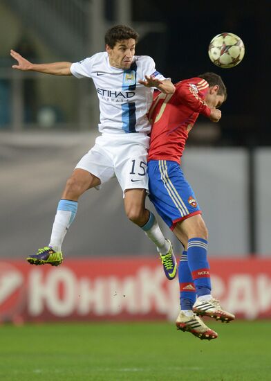 2013–14 UEFA Champions League. CSKA Moscow vs. Manchester City
