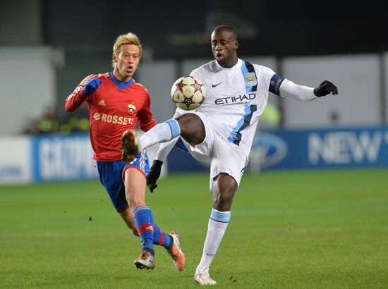 2013–14 UEFA Champions League. CSKA Moscow vs. Manchester City
