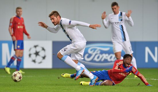 2013–14 UEFA Champions League. CSKA Moscow vs. Manchester City