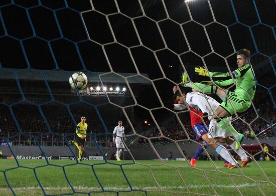 2013–14 UEFA Champions League. CSKA Moscow vs. Manchester City