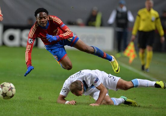 2013–14 UEFA Champions League. CSKA Moscow vs. Manchester City