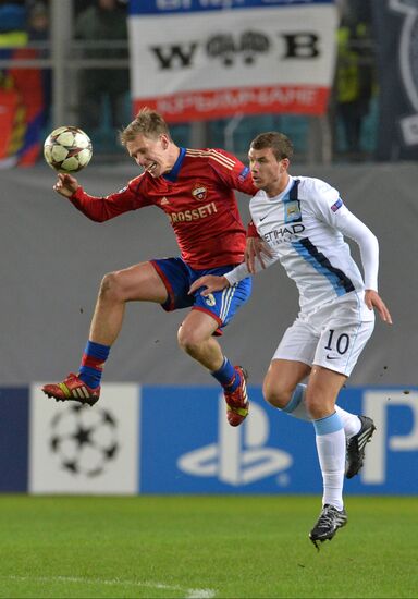 2013–14 UEFA Champions League. CSKA Moscow vs. Manchester City