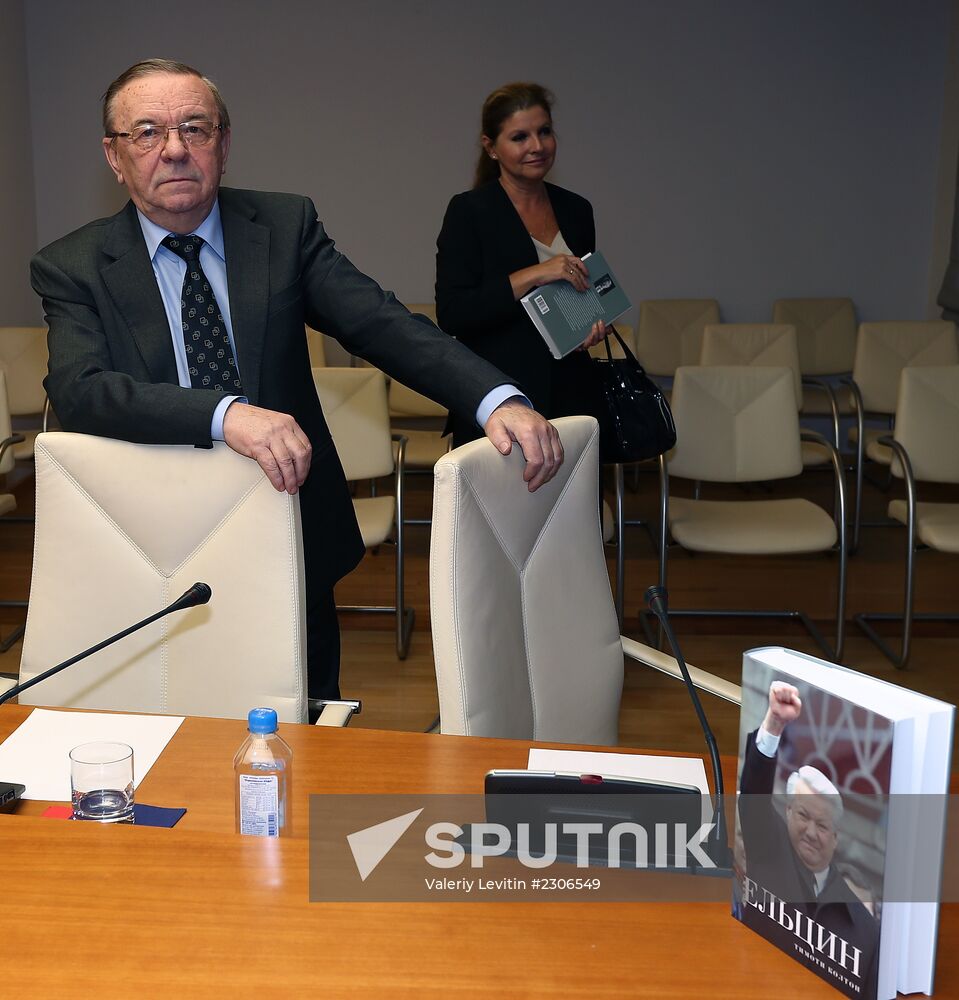 Presentation of translated Yeltsin: A life by Timothy Colton in Moscow